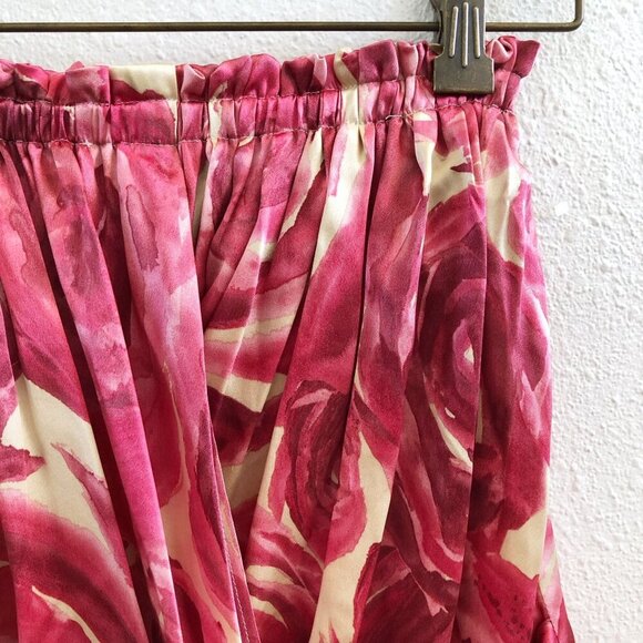 NWOT TRACY REESE 100% Silk Off The Shoulder Top Size Petite - Picture 3 of 6